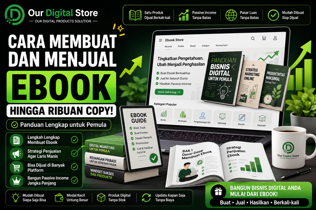 cara menjual ebook