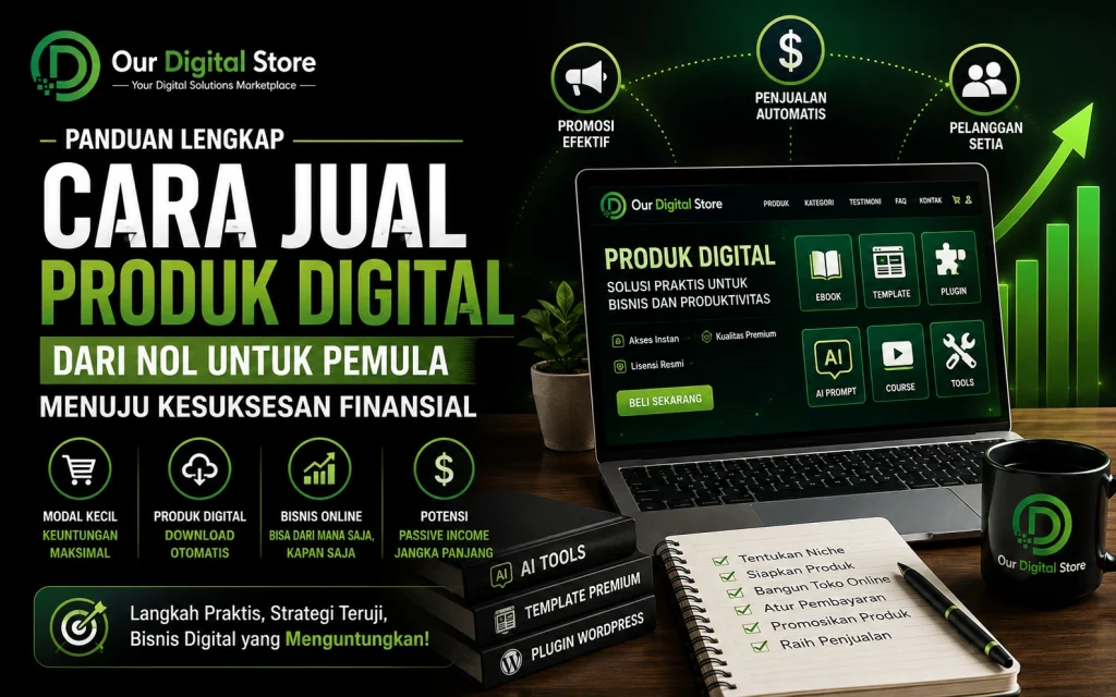 cara jual produk digital