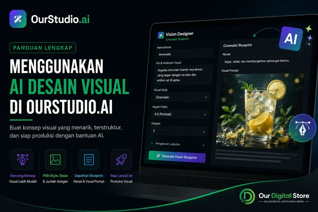 AI pembuat konsep desain