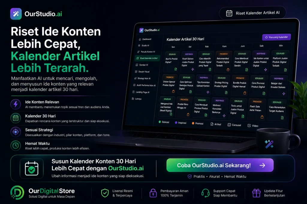 ai tools untuk riset kalender artikel
