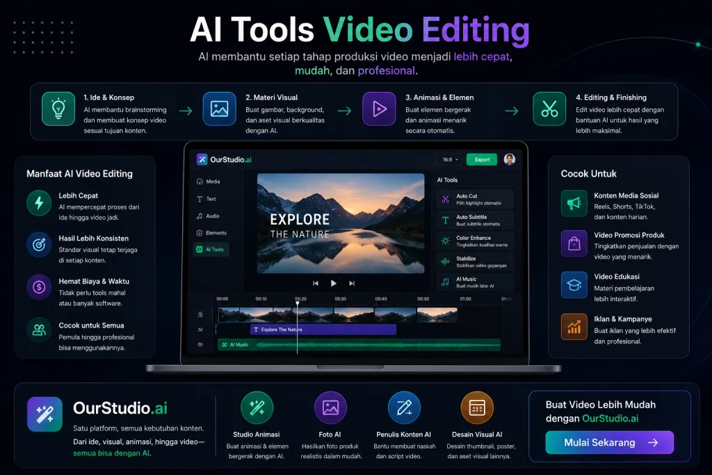 AI tools video editing