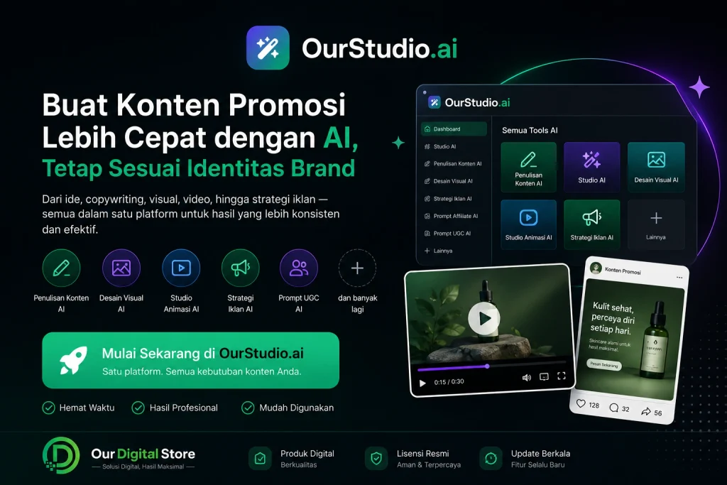 membuat konten promosi dengan AI